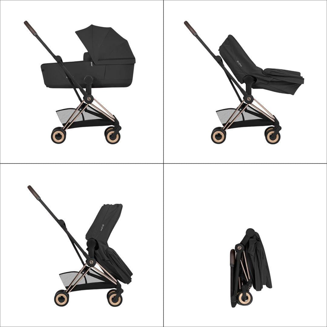 CYBEX Coya Style Matt Black - Sepia Black