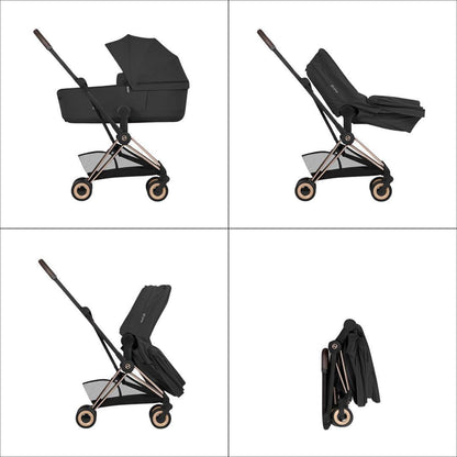 CYBEX Coya Style Matt Black - Sepia Black