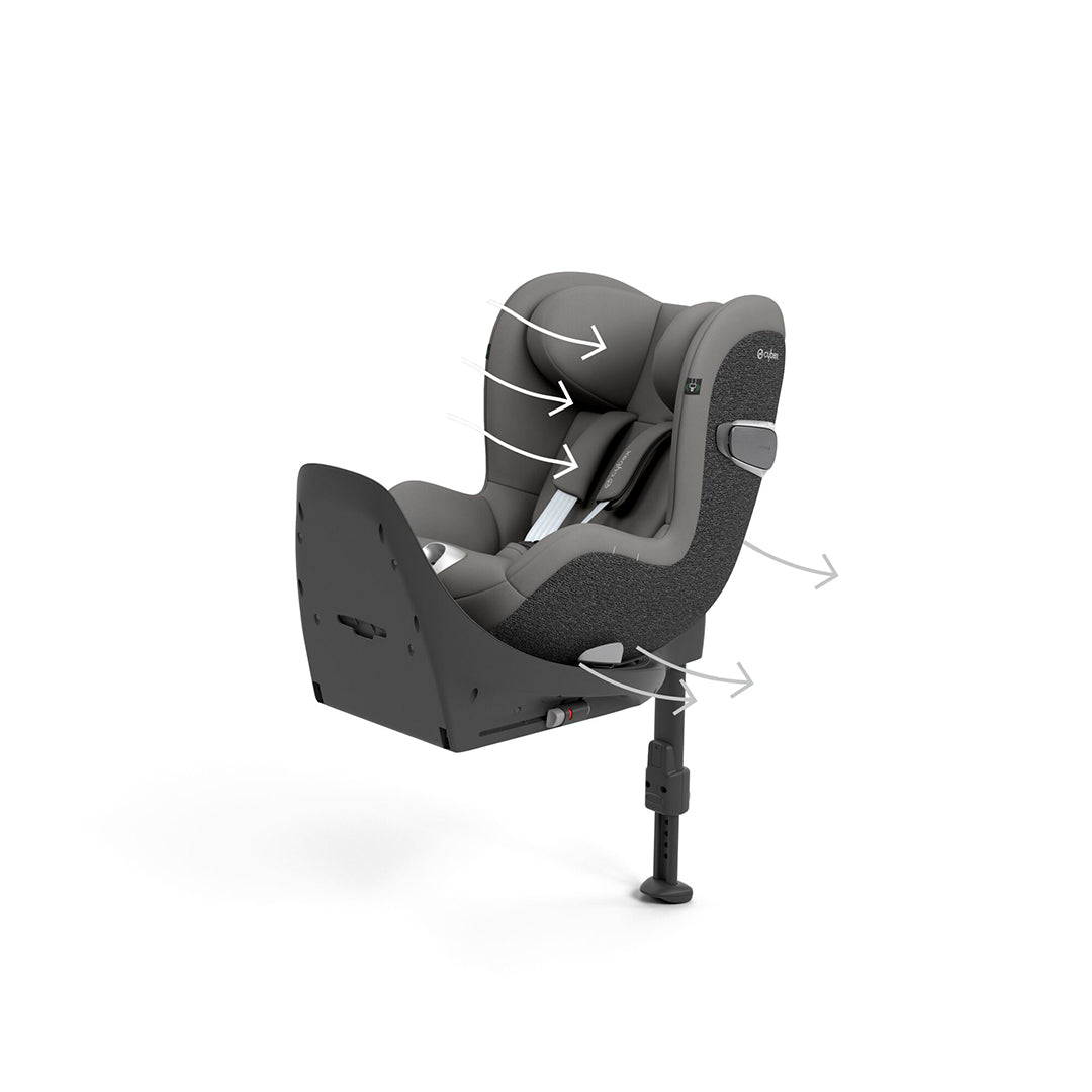 CYBEX Sirona T i-Size Car Seat - Mirage Grey