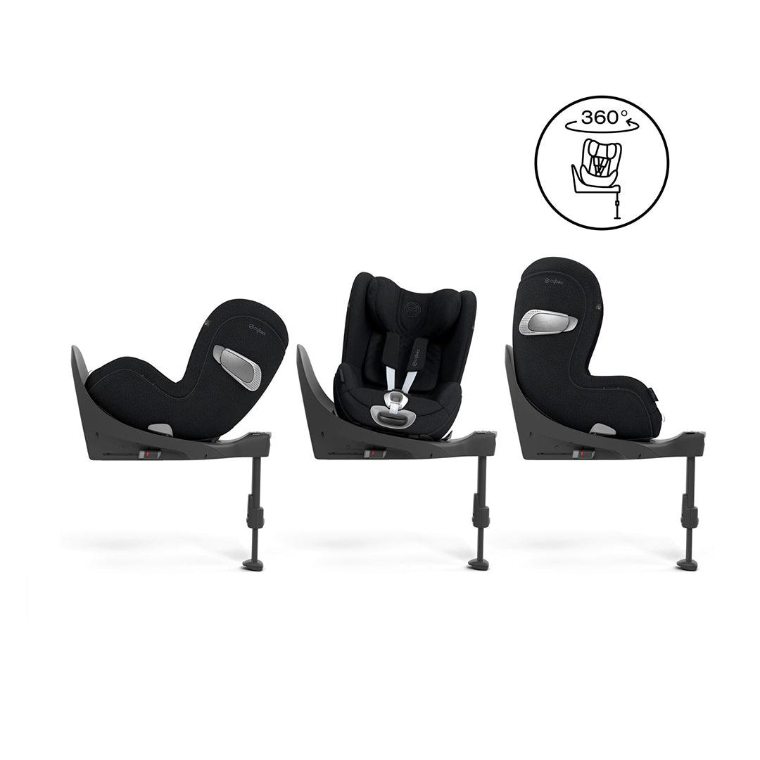 CYBEX Sirona T i-Size Plus Car Seat - Sepia Black