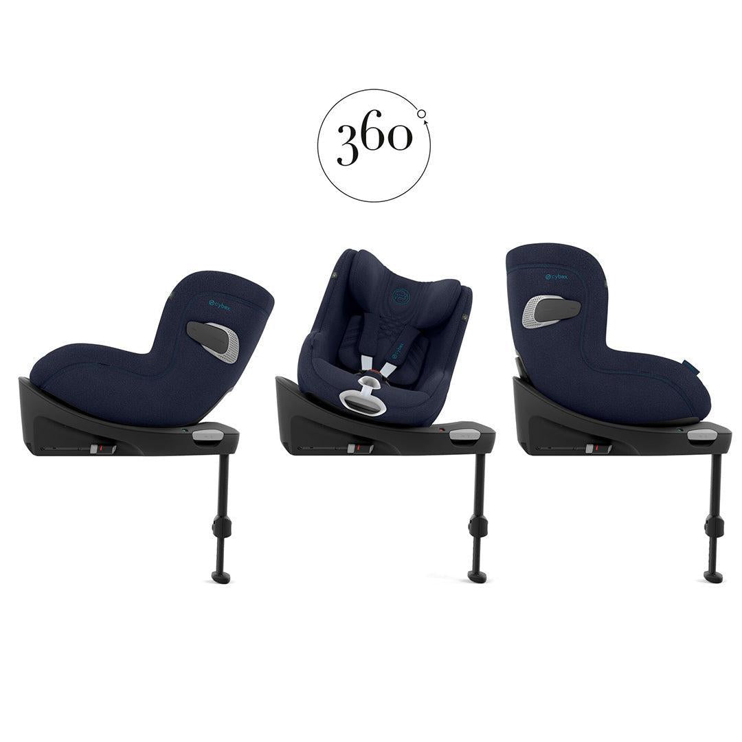CYBEX Sirona Ti i-Size Plus Car Seat - Nautical Blue