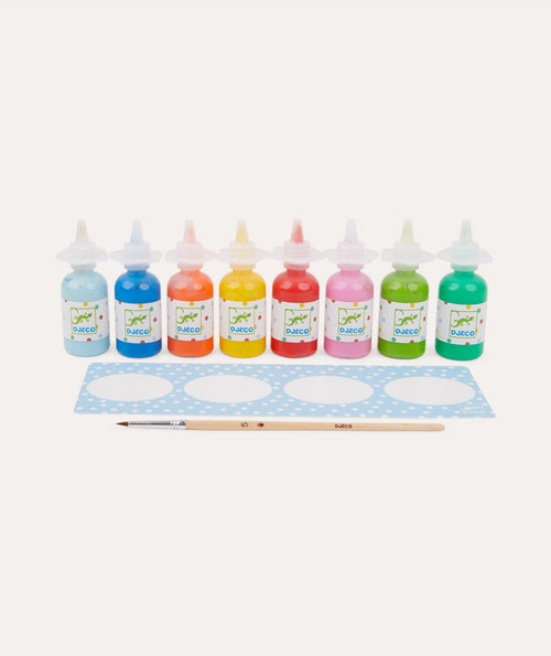 Djeco Poster Paint 8 Bottles