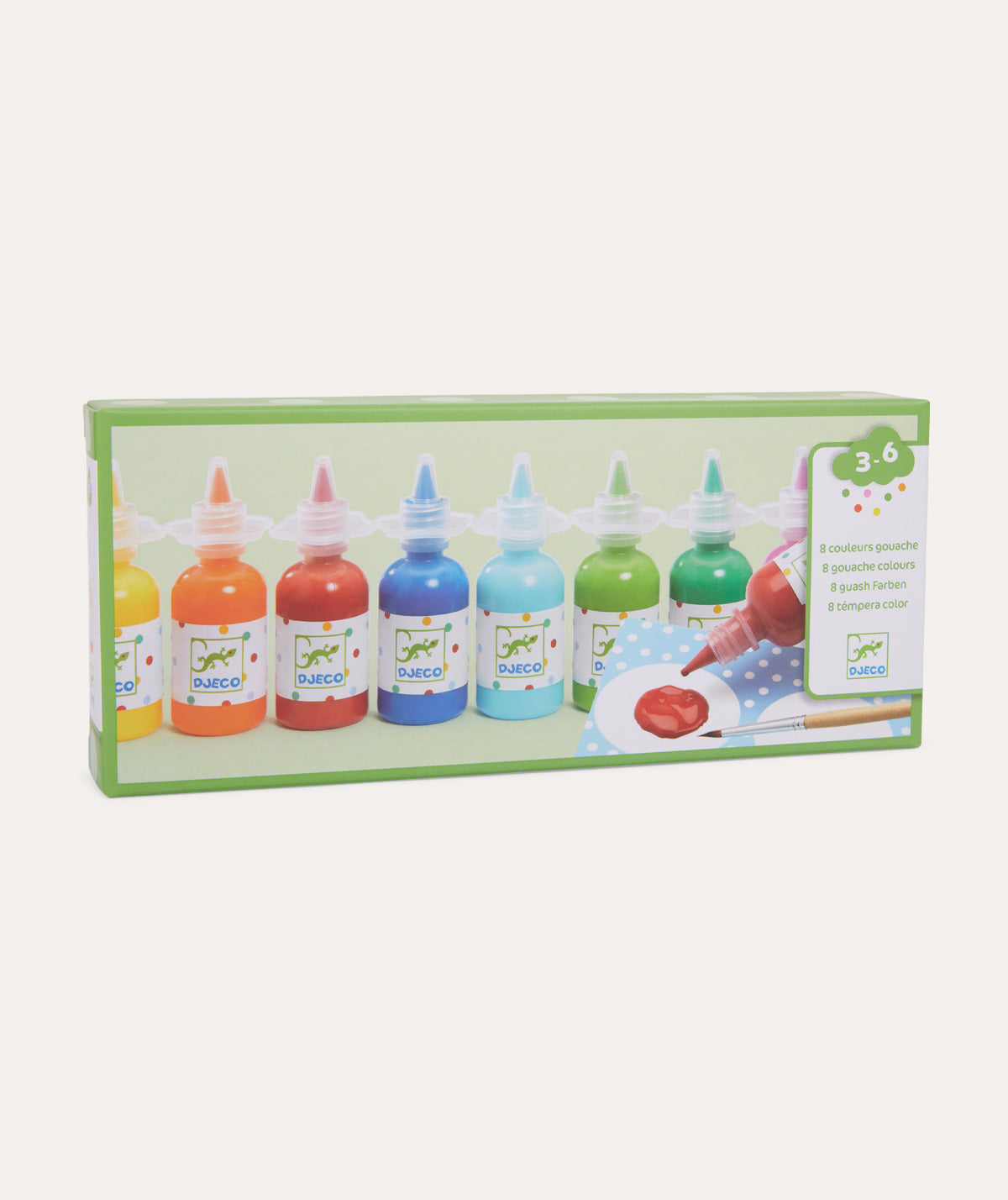 Djeco Poster Paint 8 Bottles