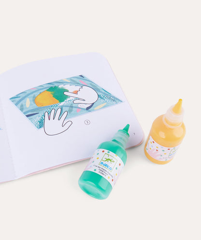 Djeco Easy Clean Painting Set Animals