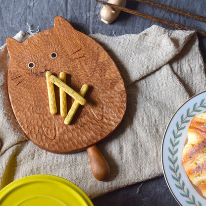 Cat Dinner Plate
