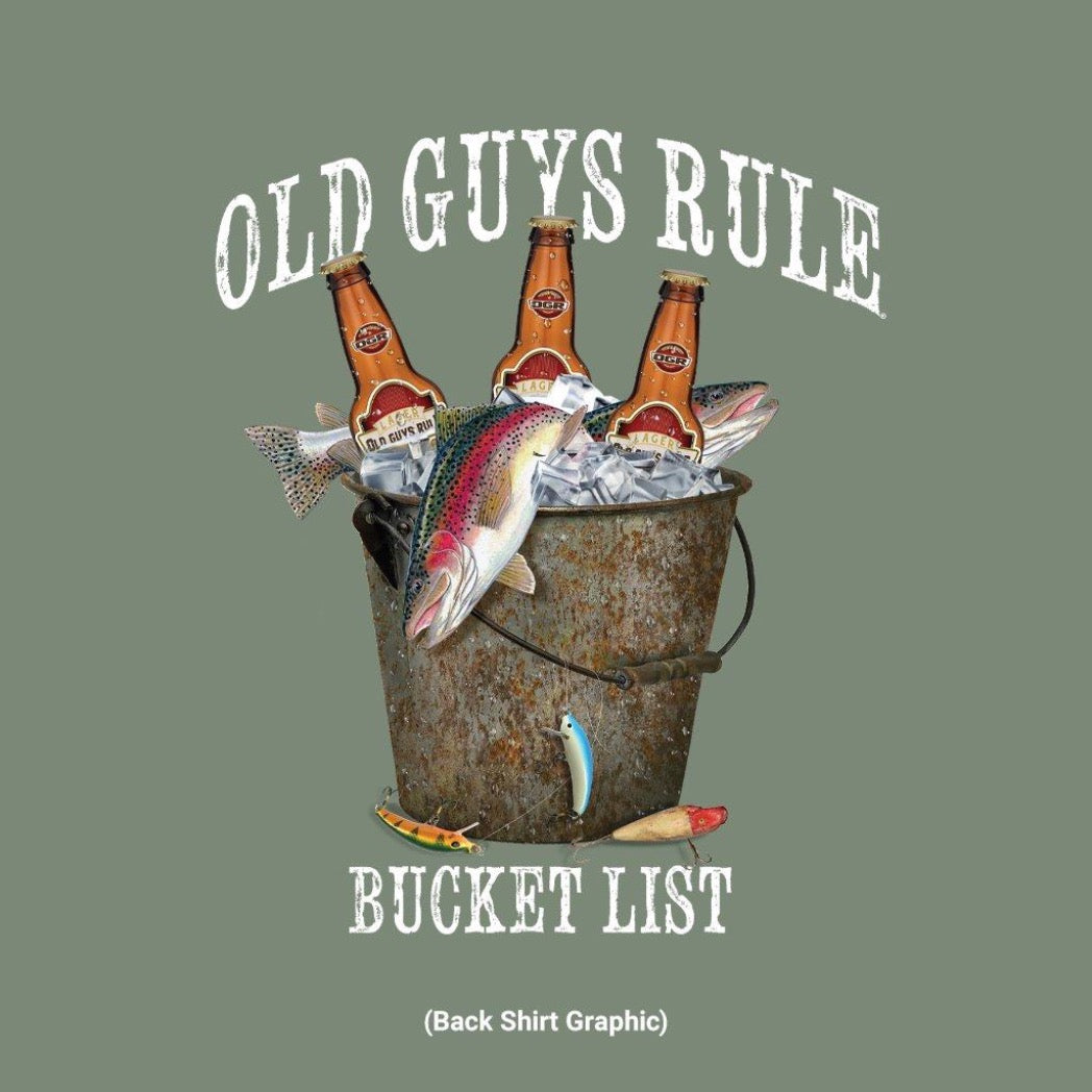 OLD GUYS RULE - FRESH BUCKET LIST | Olive Green