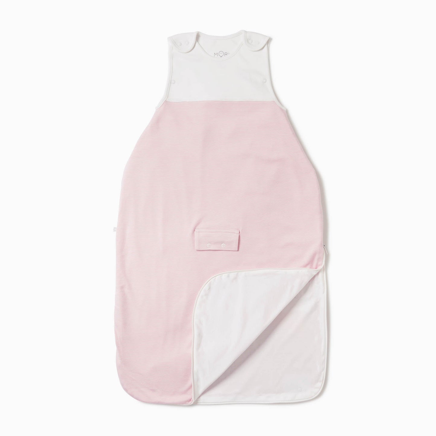 Clever Summer Sleeping Bag 0.5 TOG - Blush Stripe
