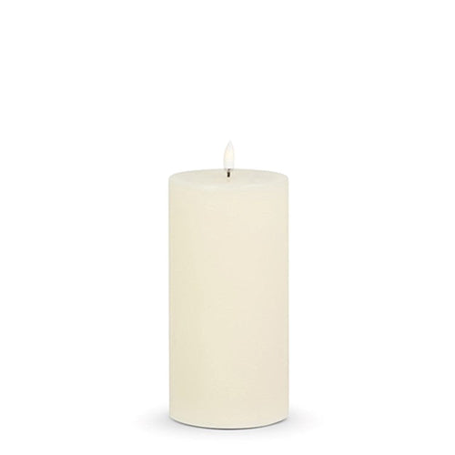3.5" X 7" Ivory Pillar Candle