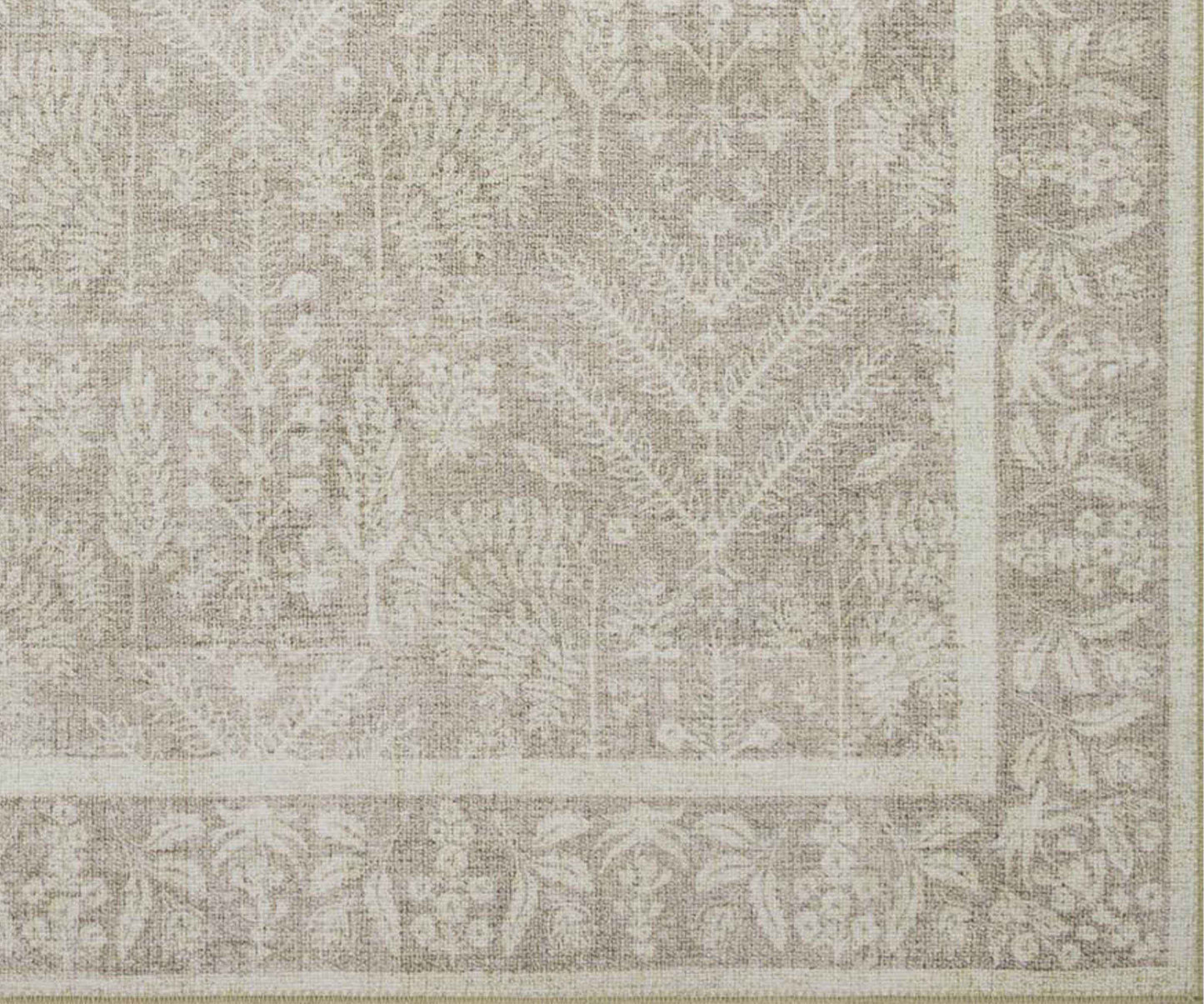 Maison Bough Power Loomed Rug - Natural