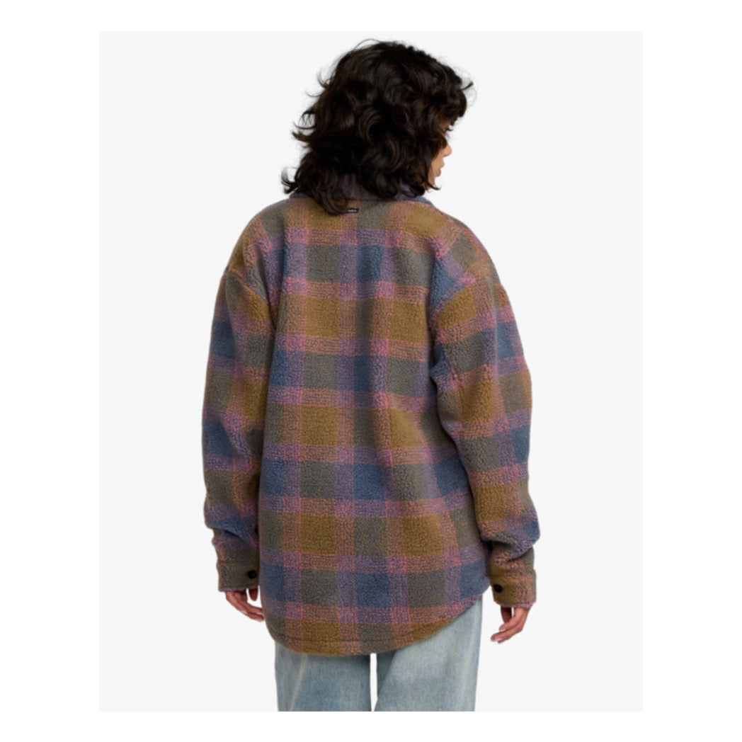 RVCA - BIRDIE II SHERPA | STONE BLUE